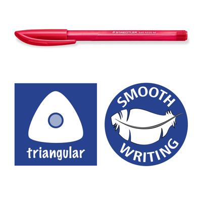 Pen Staedtler 4320 M Zwart 1 mm 10 Stuks