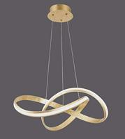Paul Neuhaus Gouden hanglampMelinda Ø 60cm - 8291-12 - thumbnail