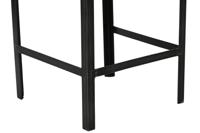 Set van 2 tafels Home ESPRIT Zwart Natuurlijk 38 x 38 x 75 cm - thumbnail