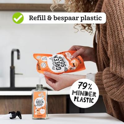 Marcel&apos;s Green Soap Handzeep sinaasappel & jasmijn 500ml