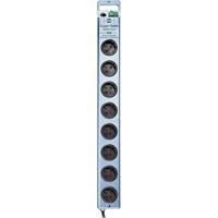 Brennenstuhl 1153340338 Overspanningsveilige stekkerdoos 8-voudig Blauw (metallic) Randaarde stekker 1 stuk(s) - thumbnail