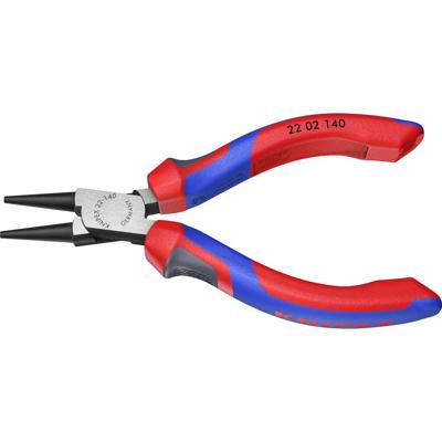 Knipex 22 02 140 Rondbektang Werkplaats Recht Chroom-vanadium elektrostaal 140 mm