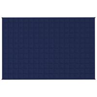 Verzwaringsdeken 120x180 cm 5 kg stof blauw - thumbnail