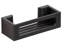 Wenko Static-Loc doucherekje Bralia (Wandplank, Zwart) - thumbnail