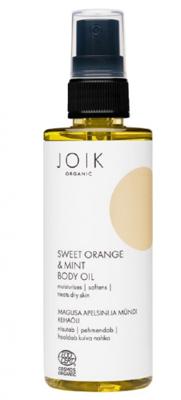 Joik Organics Sweet orange & mint body oil vegan 100 Milliliter