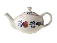 Boerenbont Theelichthouder met Theepot - thumbnail