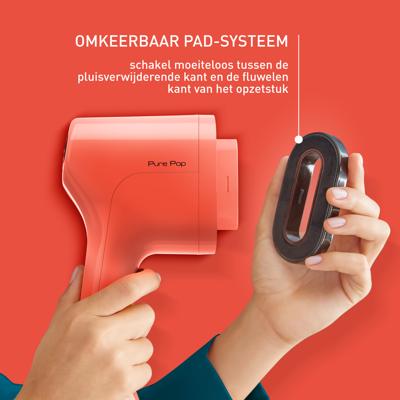 Tefal Pure Pop kledingstomer koraalrood Tefal Pure Pop kledingstomer koraalrood
