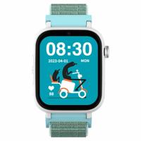DCU TECNOLOGIC Smartwatch voor kinderen met Android-systeem – Whatsapp – GPS-lokalisatie – videogesprekken – SOS-knop – kinderbeveiliging – kleur: groen, Normaal - thumbnail