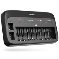 Absina 301003 Snellader NiMH, NiCd 9 V (blok), AAA (potlood), AA (penlite) - thumbnail