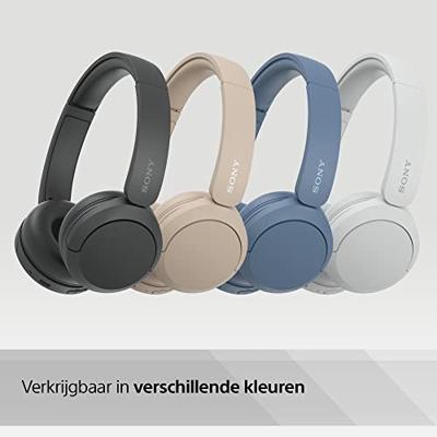 Sony WH-CH520 bluetooth On-ear hoofdtelefoon wit - thumbnail