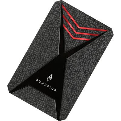 Surefire Gaming 1 TB Externe SSD harde schijf (2,5 inch) USB-A 3.2 Gen 1 Zwart 53684