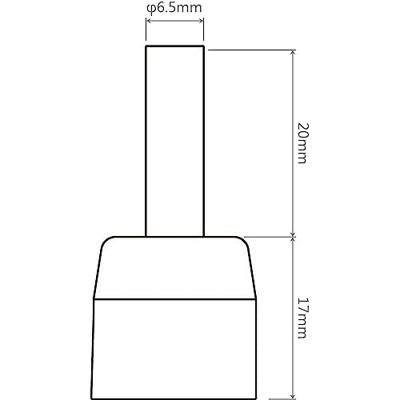 TOOLCRAFT TPS-800HT2 Hetelucht mondstuk Grootte soldeerpunt 6.5 mm Lengte soldeerpunt: 37 mm Inhoud: 1 stuk(s)