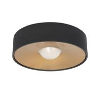 Highlight PlafondlampBright zwart met messing Ø 15cm - P6500.38 - thumbnail