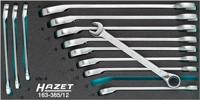 Hazet 163-385/12 163-385/12 Steek-ringratelsleutelset 12-delig Sleutelbreedte (metrisch) 8 - 19 mm - thumbnail