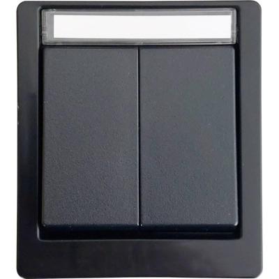 N & L 27612 Compleet Opbouw spatwaterdicht Zwart 1 stuk(s)