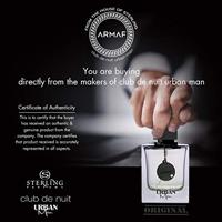 Armaf Club De Nuit Urban Man Eau de parfum Spray 105ml Heren - thumbnail