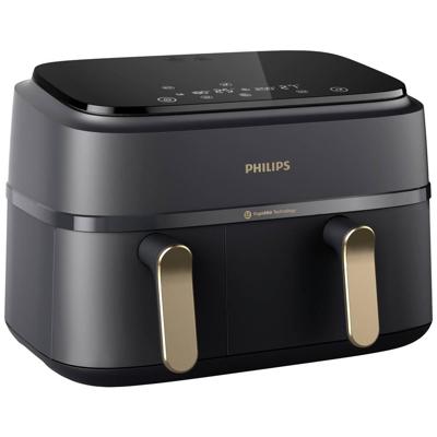 Philips NA352/04 Dual Basket Airfryer Zwart