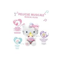 Hello Kitty Interactieve Pluche Verjaardag +/- 26 cm - JEMINI - Interactieve muziek, kaars en gelach. - thumbnail