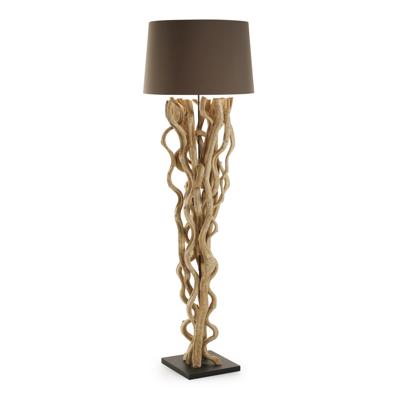Nuba staande lamp bruin