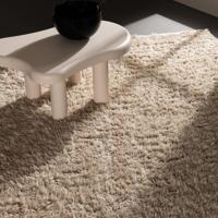 Nohr Vloerkleed 'Mechel' Wol, 200 x 300cm, kleur Beige - thumbnail