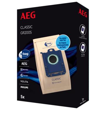 AEG 9001684787 Gr200s S-bag® Classic - 5 Stofzuigerzakken AEG 9001684787 Gr200s S-bag® Classic - 5 Stofzuigerzakken