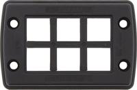 CONTA-CLIP KDS-Set 6/10 BK Kabeldoorvoering Montagegat: M5 Polyamide 6.6 Zwart 1 stuk(s) - thumbnail