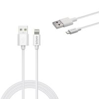 Savio Cl-193 USB-kabel USB 2.0 2 m USB A USB C/Lightning Wit - thumbnail