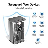 LogiLink PA0306 Accupack 10000 mAh Li-ion Transparant - thumbnail