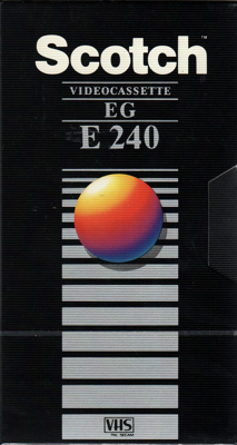 Scotch VHS videoband EG 240 (4 uur) Scotch VHS videoband EG 240 (4 uur)