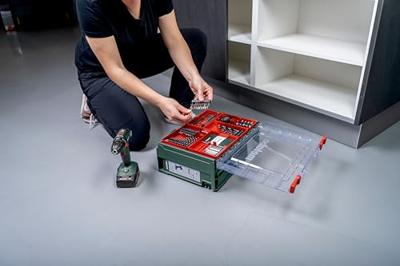 Metabo BS 18 Quick Set 602217710 Accu-schroefboormachine 18 V 2 Ah Li-ion Brushless, Incl. 2 accus, Incl. koffer, Incl. lader, Incl. accessoires Metabo BS 18 Quick Set 602217710 Accu-schroefboormachine 18 V 2 Ah Li-ion Brushless, Incl. 2 accus, Incl. koffer, Incl. lader, Incl. accessoires