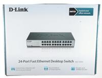 D-Link DES-1024D Fast Ethernet Switch met 24 poorten (10/100 Mbps, tot 200 Mbit/s in full-duplex modus) - thumbnail