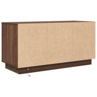 Tv-meubel met LED-verlichting 100x41x50 cm bruin eikenkleur - thumbnail