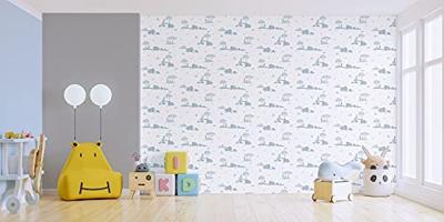 AS Creation Little Love blauw behang | 381281