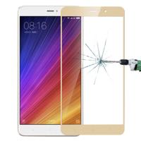 MOFI Xiaomi Mi 5s Plus 0.3mm 9H hardheid 2.5D Explosieveilig volledig scherm getemperd glas scherm Film(Gold) - thumbnail