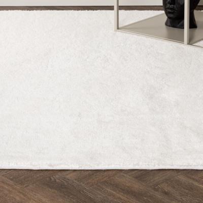 Nohr Vloerkleed 'Les' 200 x 300cm, kleur Wit Nohr Vloerkleed 'Les' 200 x 300cm, kleur Wit