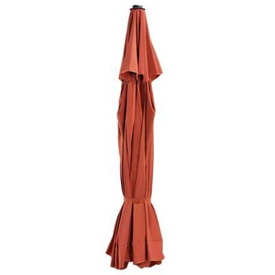 Vervangingsdoek voor parasol 500 cm terracottakleurig