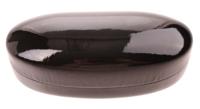 TOM brillenkoker 16 x 7,5 cm dames zwart - thumbnail