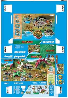 PLAYMOBIL Dinos onderzoeksstation met dinosaurussen 71523