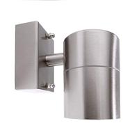 Deko Light Zilly Down 731005 Wandlamp GU10 RVS - thumbnail