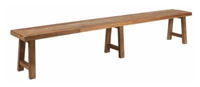 DTP Home Eetkamerbank 'Monastery' Teakhout, 220cm