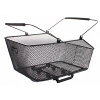 M-Wave afneembare fietsmand bagagedrager zwart - thumbnail