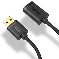 UNITEK Y-C458GBK USB-kabel USB 3.2 Gen 1 (3.1 Gen 1) 1,5 m USB A Zwart - thumbnail