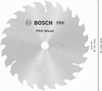 Bosch Accessories Optiline Wood 2608640817 Hardmetaal-cirkelzaagblad 184 x 16 x 2.6 mm Aantal tanden: 24 1 stuk(s) - thumbnail