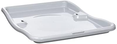Curver afdruiprek op plateau 38x29x8.5 cm lichtgrijs