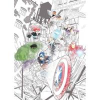 Komar Into Adventure Fotobehang Marvel - Avengers - Attack - IADX4-061 - thumbnail