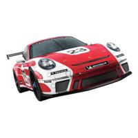 Ravensburger 3d puzzel porsche 911 gt3 cup salzburg design, 108st. - thumbnail