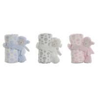 Geschenkset voor baby's Home ESPRIT Blauw Beige Roze Polyester (3 Stuks) - thumbnail