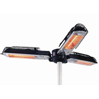 Helder parasolverwarming Zwart 2000 Watt