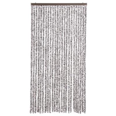 Vliegengordijn 100x200 cm chenille bruin en beige