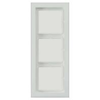 Jung LS Design Afdekraam Licht Grijs 3-voudig Duroplast